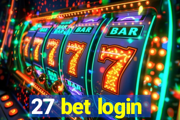 27 bet login